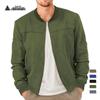 Men's European and American Fashion Suede Plush Lightweight Hoodie Jacket