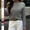 Women's Casual Long Sleeve Bottoming Sweater 2025 Autumn and Winter