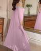 2023 Spring Summer Elegant High Waist Chiffon Evening Gown with Pearls