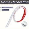 1Pc 39.3" Self - Adhesive Flexible Molding Trim - Peel & Stick for Walls, Floors, Baseboards & Home Decor