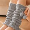 Ruffled Edges Slouchy Leg Warmers Knitted Leg Sleeves New Boot Cuffs  Daily Outfits