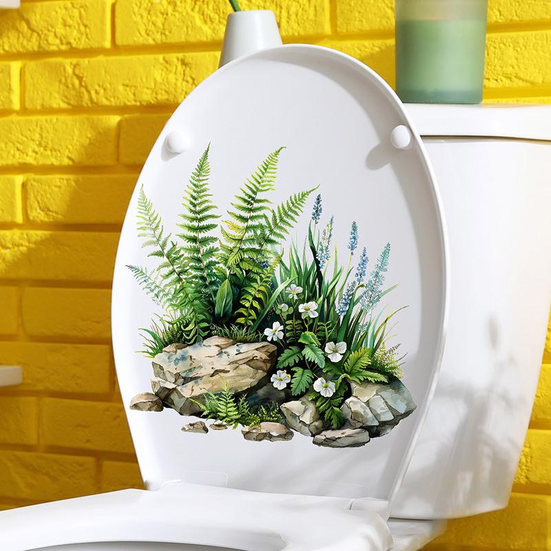 Noctilucous Wall Sticker Bathroom Toilet Decor Living Room Cabinet Refrigerator Home Decoration Decals Stickers