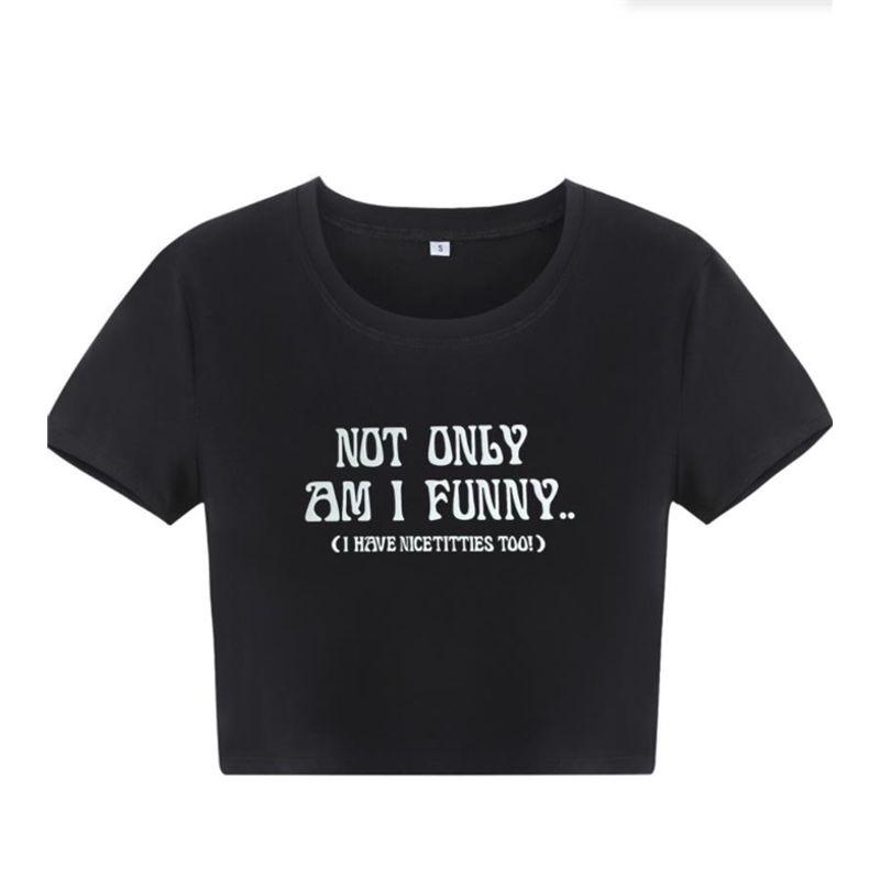 

Fashion Short T-shirt Tops Women s Top Tee Shirt Women Black S