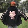 Anime Harajuku Mnaga Spy x Family Anya Forger Hoodies Women Men Panic Expression Printed Streetwear Patchwork Casual Warm Sweatshirts