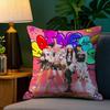 A-Aespas-K-Karina Kpop Style Girl Pillow Case Plush Fabric Soft Double Sided Print Sofa Cushion Cover Throw Pillow Covers