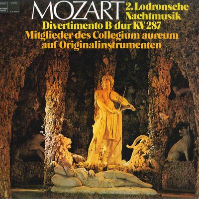 LP Record COLLEGIUM AUREUM  Mozart Divertimento No. 15 Bdur K ULS3133H DEUTSCHE HARMO 1979 Japan Obi Classical Used