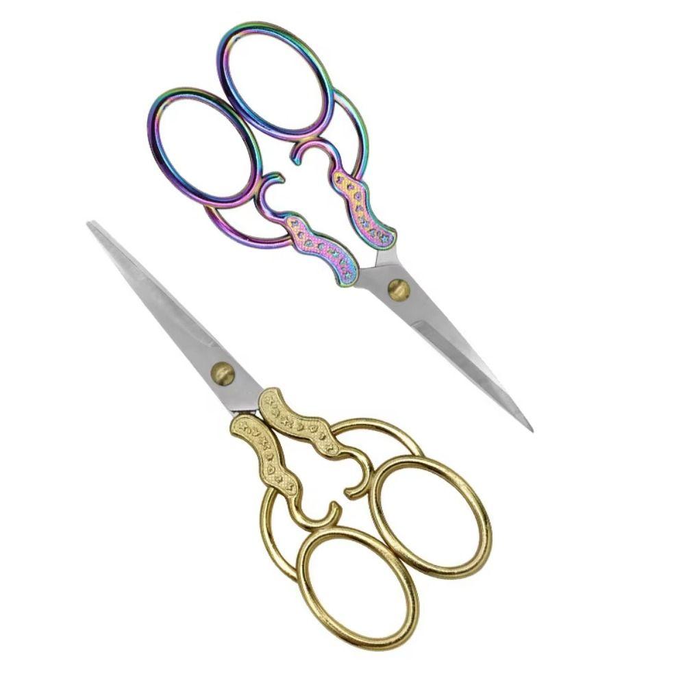 Zinc Zinc Zinc Alloy Embroidery Scissors Floral Pattern Craft Tailor Scissor Everyday Use