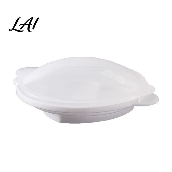 BPA Free Egg Steamer Heart Shape Microwave Poacher with Lid & Handle Heat-Resistant Food-Grade PP Convenient Kitchen Utensil Cooker for Tender