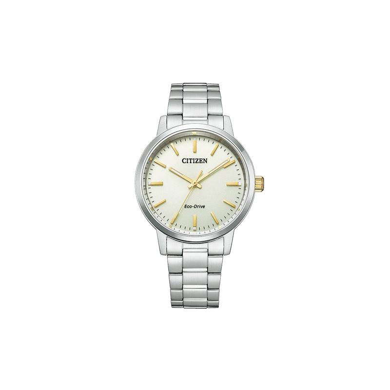 CITIZEN Eco-Drive Series Star Watch Classic Simple Eco-Drive Men s Watch Solar Quartz Steel Strap Men s Watch White Dial BJ6541-58P белый
