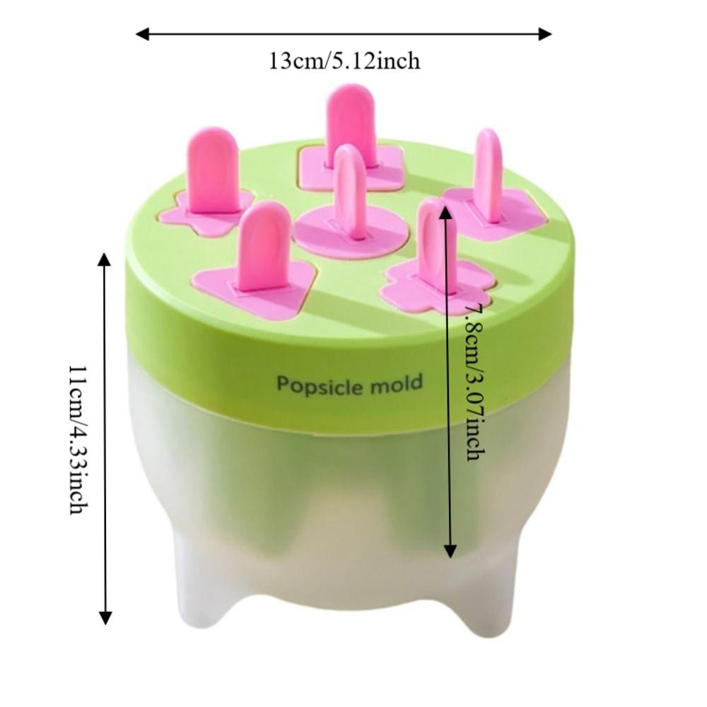 Easy To Release Ice Candy Maker Anti-drip Stick Ice Lolly Mold Household Ice Pop Mold  Milk