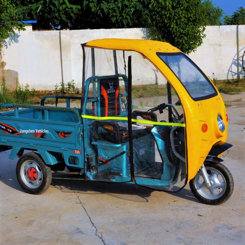 Auvent Pare-soleil Imperméable pour Tricycle Électrique