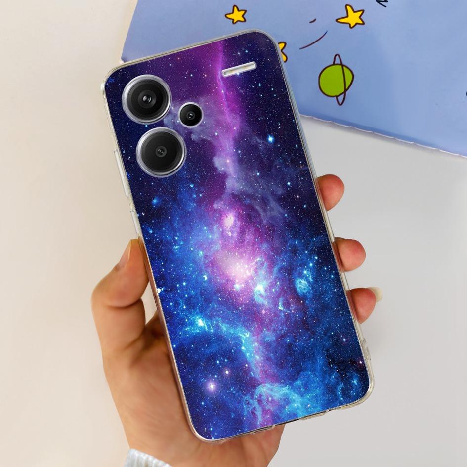For Xiaomi Redmi Note 13 5G Case Luxury Marble Transparent Phone Cover For Redmi Note 13 Pro Plus Funda on Note 13 Pro 5G Bumper