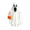 Halloween Cape Costume for Adults Kids Pumpkin Face Party Cloak Performance Outfit