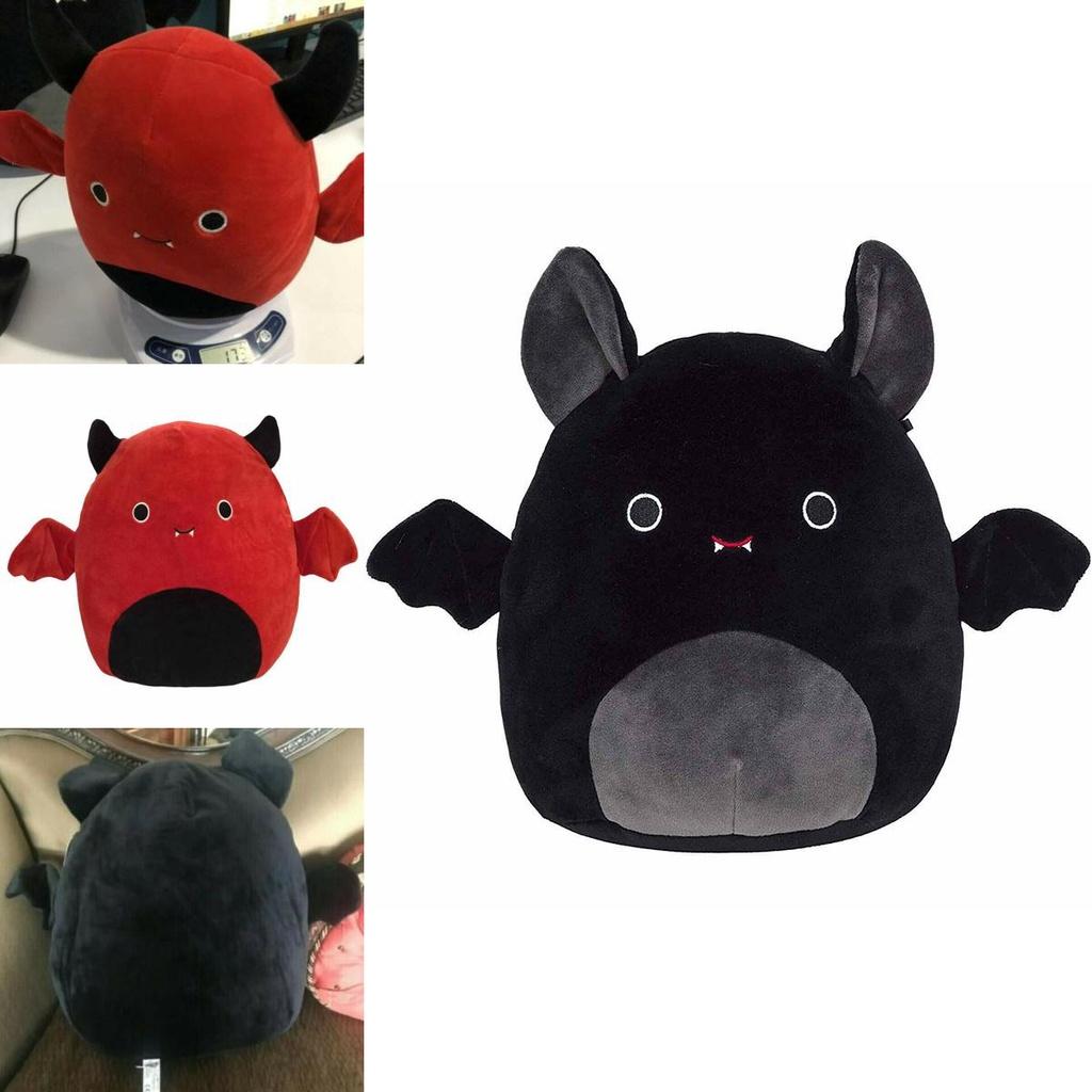 Adorable Halloween Devil Bat Plush Toy Soft And Cuddly Stuffed Cartoon Doll For Kids