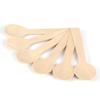 100pcs Disposable Wood Spoons Ice Cream Tea Spoon 10cm Flatware Cutlery Bupplies