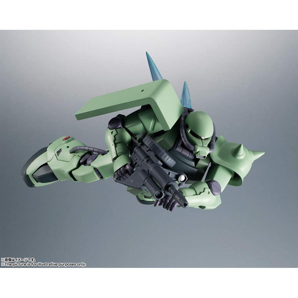 ROBOT Spirits Mobile Suit Gundam 0083 [SIDE MS] MS-06F-2 Zaku IIF tip 2 ver.. ANIME. Aproximativ. Figurină mobilă vopsită ABS&PVC de 125 mm