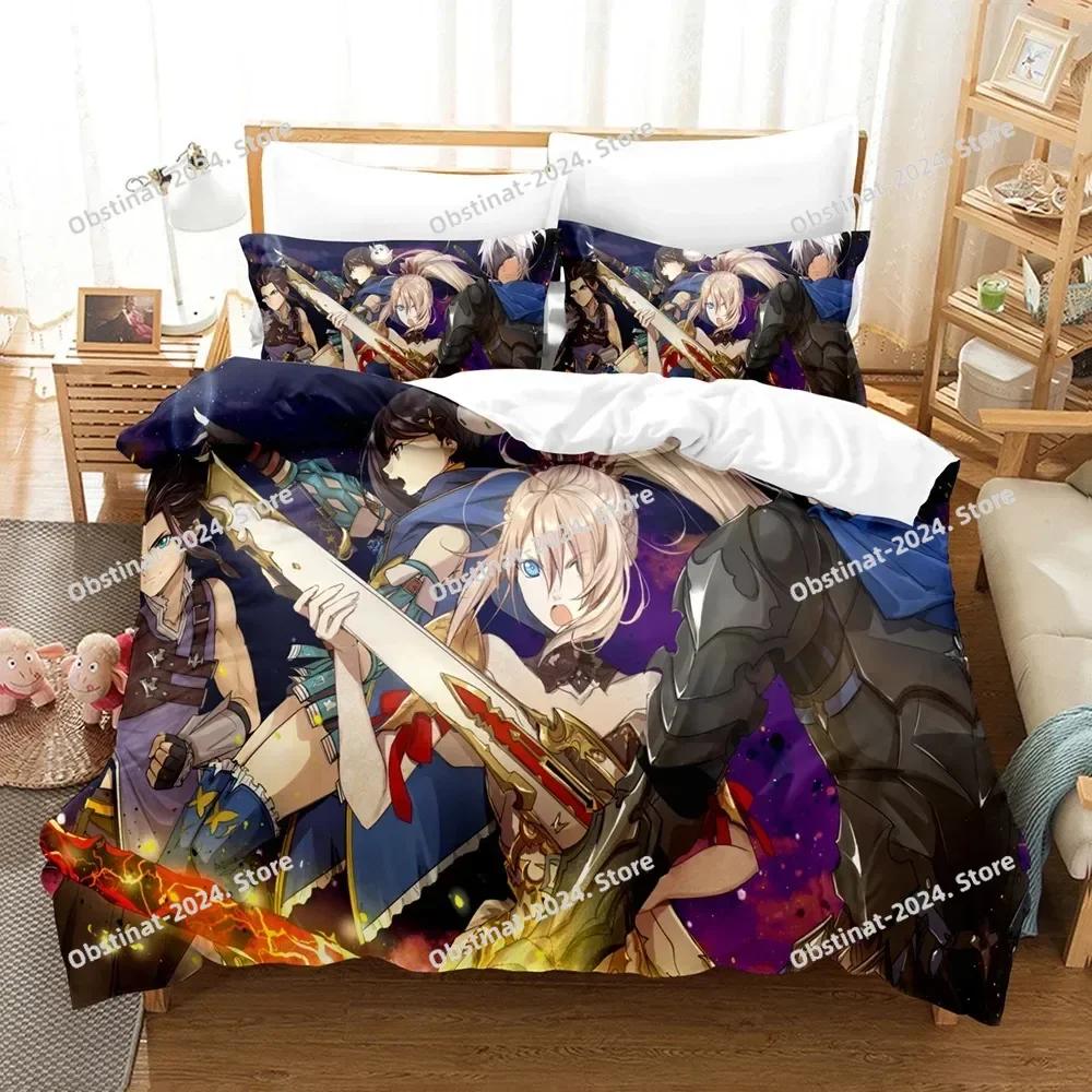 Hot Game Tales Of Arise Bedding Set Modern Printed Bed Set With Pillowcase Duvet Cover Soft Single Double Queen Super King Size