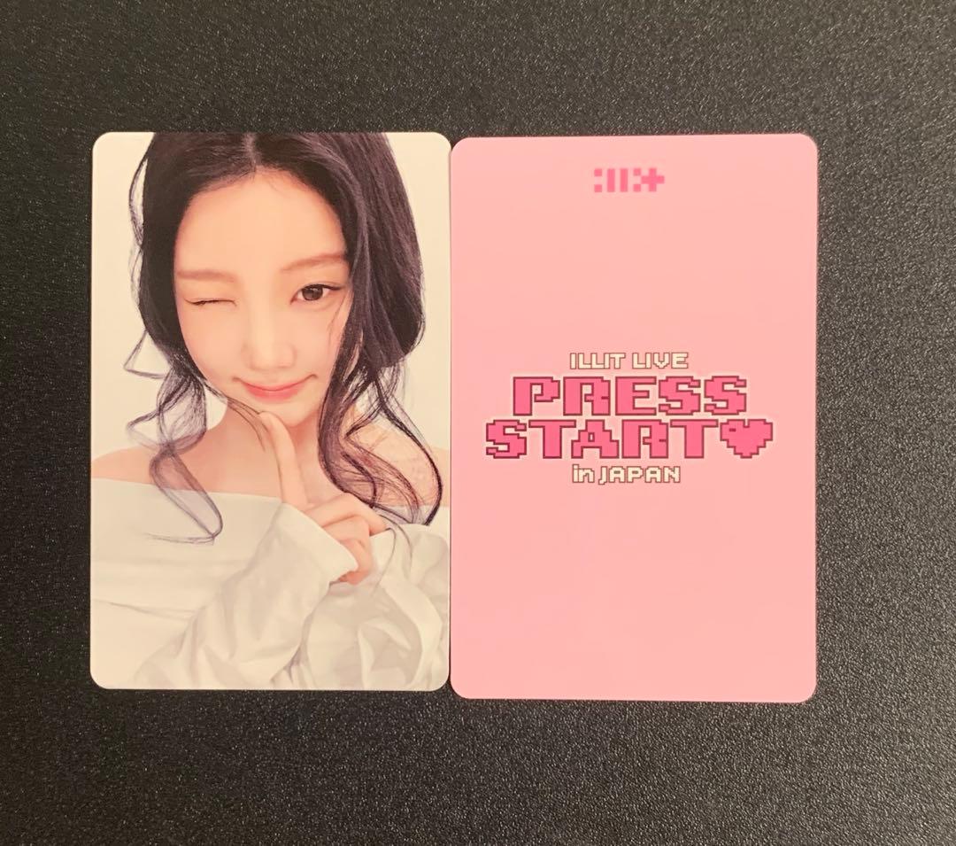 [USED] ILLIT Wonhee PRESS START 5000 yen Purchase Bonus: Photocard
