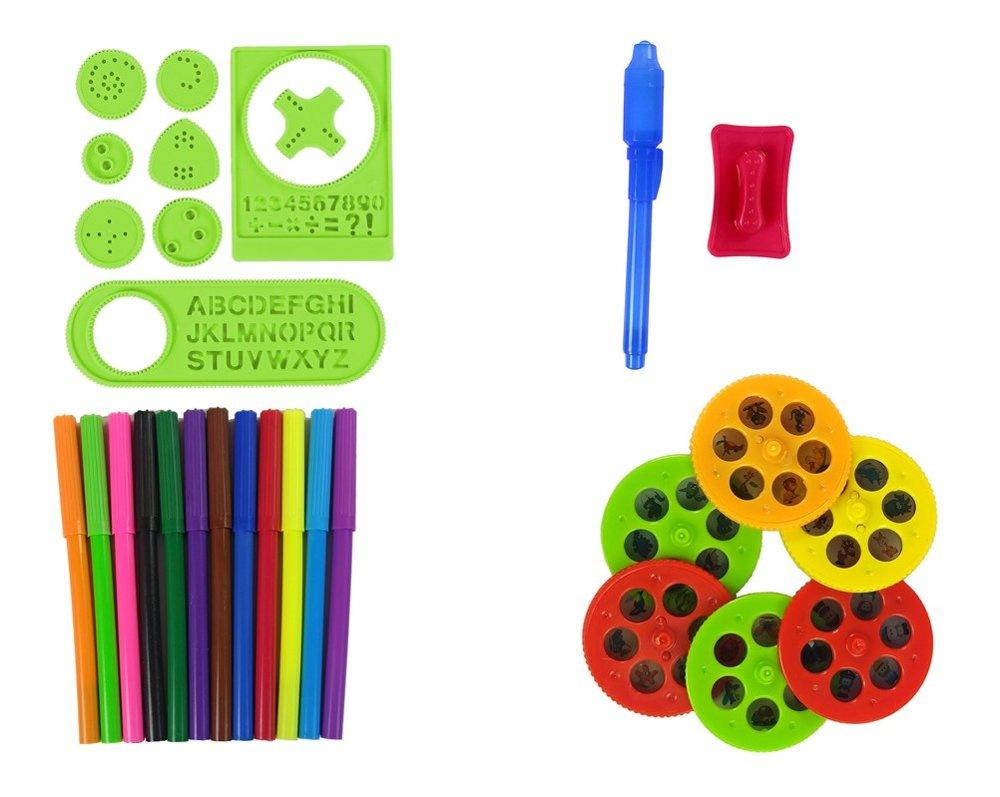 Kreslicí stůl Židle Projektor Oranžové pera Obrázky