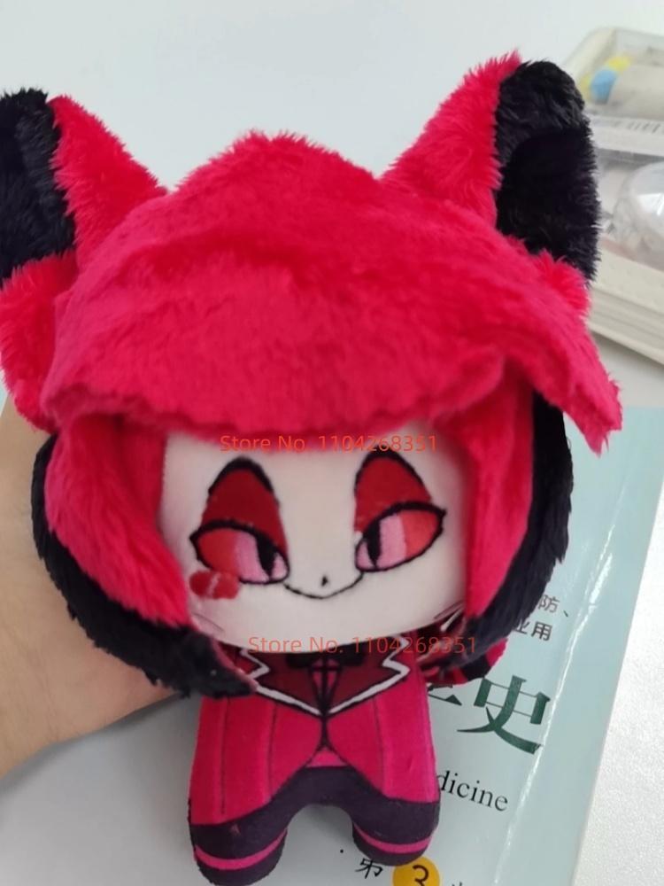 Stofftier 15cm Anime Spiel Hazbin Hotel Alastor Cartoon Plüschtier Spielzeug Cos Verkleidung Niedliche Plüschtiere Spielzeug Sammlerstück Baumwolle Geschenke