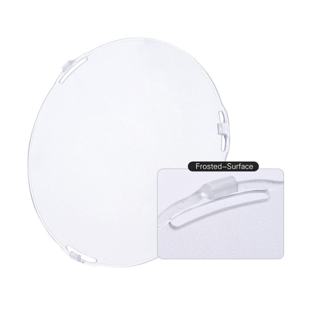 Photo Studio Portable 18.5cm Frosted Surface Diffuser Plate for Bowens Mount 7 Standard Reflector Lamp Shade