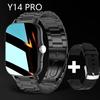 Y14 PRO Damen Smartwatch Herren 1,8" Farbdisplay Voll-Touch Fitness Tracker Herren Anruf Smart Clock Damen Für Android IOS