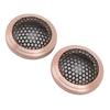2Pcs Speaker Mesh Grill 54mm Protective Impact Resistant Metal Speaker Round Mesh Cover Guard Protector for Home Car