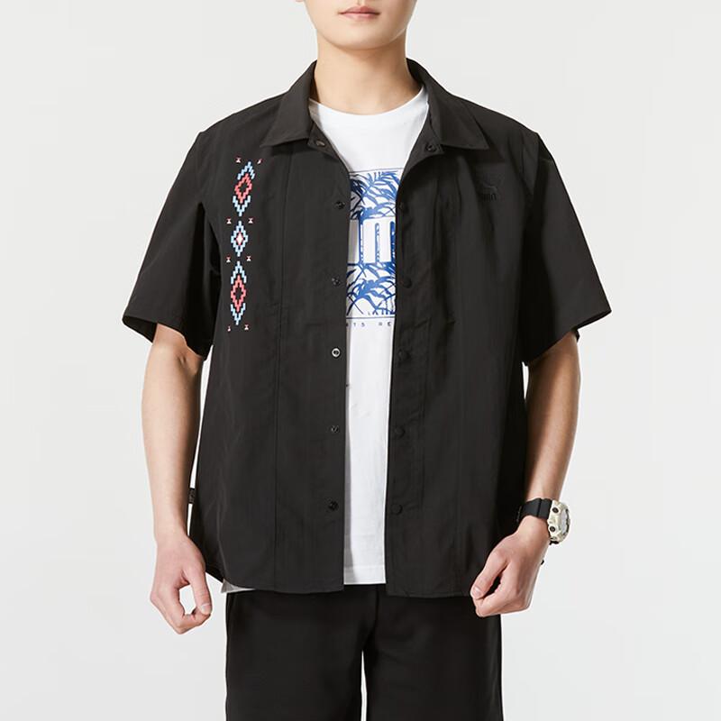 Puma Prairie Resort SS24 Shirt Men's Black 626867-01
