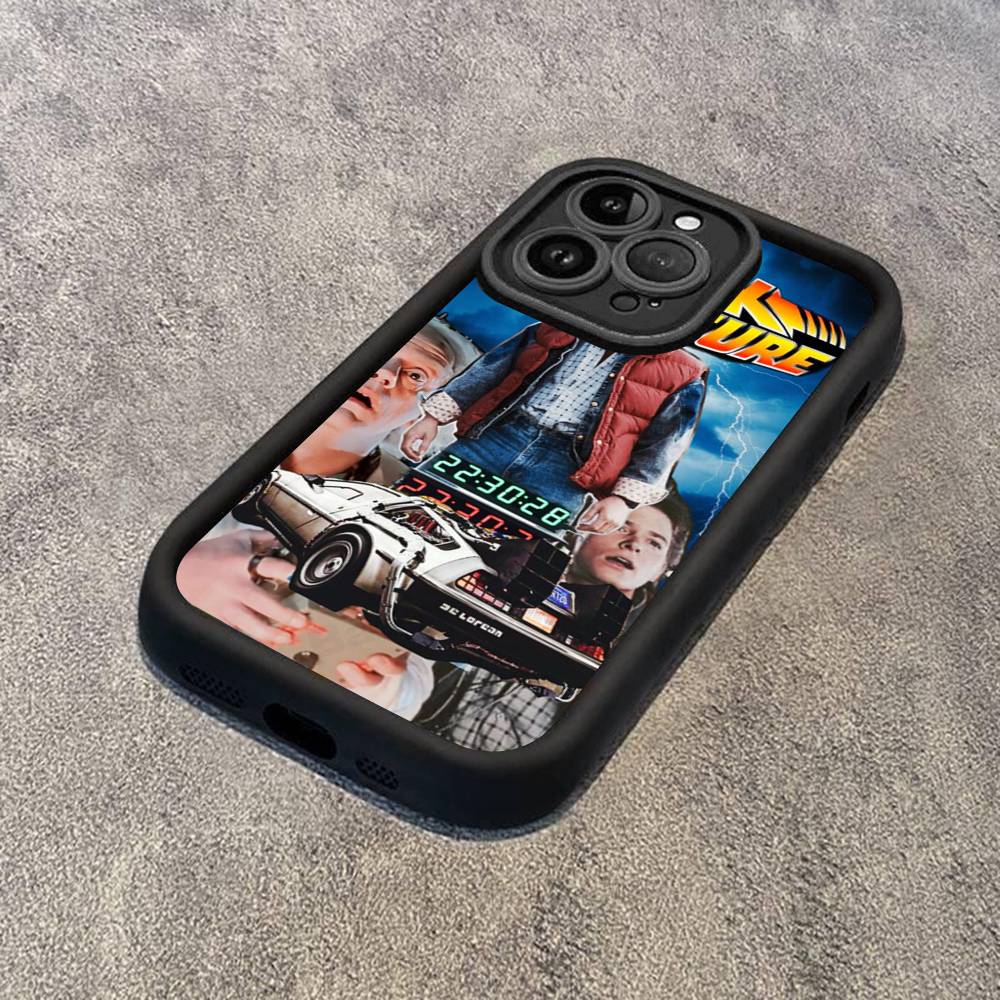 Movie Back To The Future Phone Case For IPhone 17 16 15 14 13 Pro Max Plus 12 11 Cover