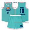 Customized Quick-Dry Basketball Uniform Set - Breathable Jerseys for Children & Adults, Men & Women Team Sports