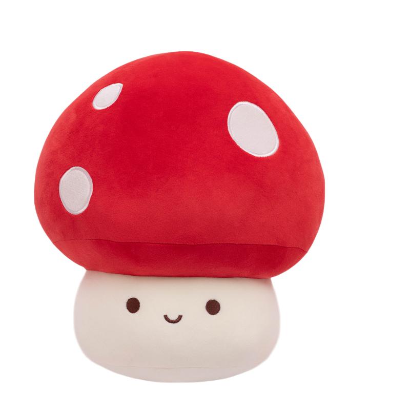 10~30Cm Squishy Paddenstoel Pluche Kussen Gevuld Kleurrijk Schattig Pluche Rugsteun Kussen Huisdecoratie Rekwisiet Cadeau 23cm doll