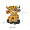 Calf Figurine Flower Pot for Home Decor And Gardening