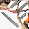 Chain Saw Guide Bar Replacement Metal Silver Professional High Accuracy Wear Resistant Repair Parts