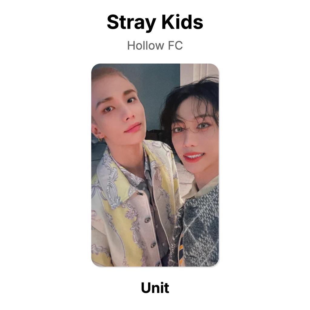 Stray Kids Hollow FC Official Photocard