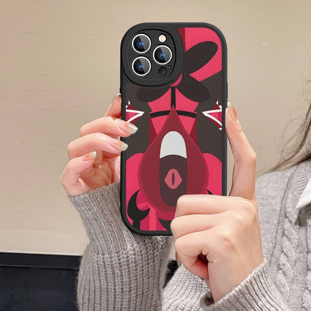 Hey A_Arnolds Cartoon Leather Phone Case For IPhone 16 14 15 Pro Plus 13 12 11 Pro Max Silicone Cover