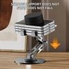 360 Degrees Rotatable Phone Stand Foldable Desktop Holder for Phone Multi-angle Phone Holder with Non-Slip Base