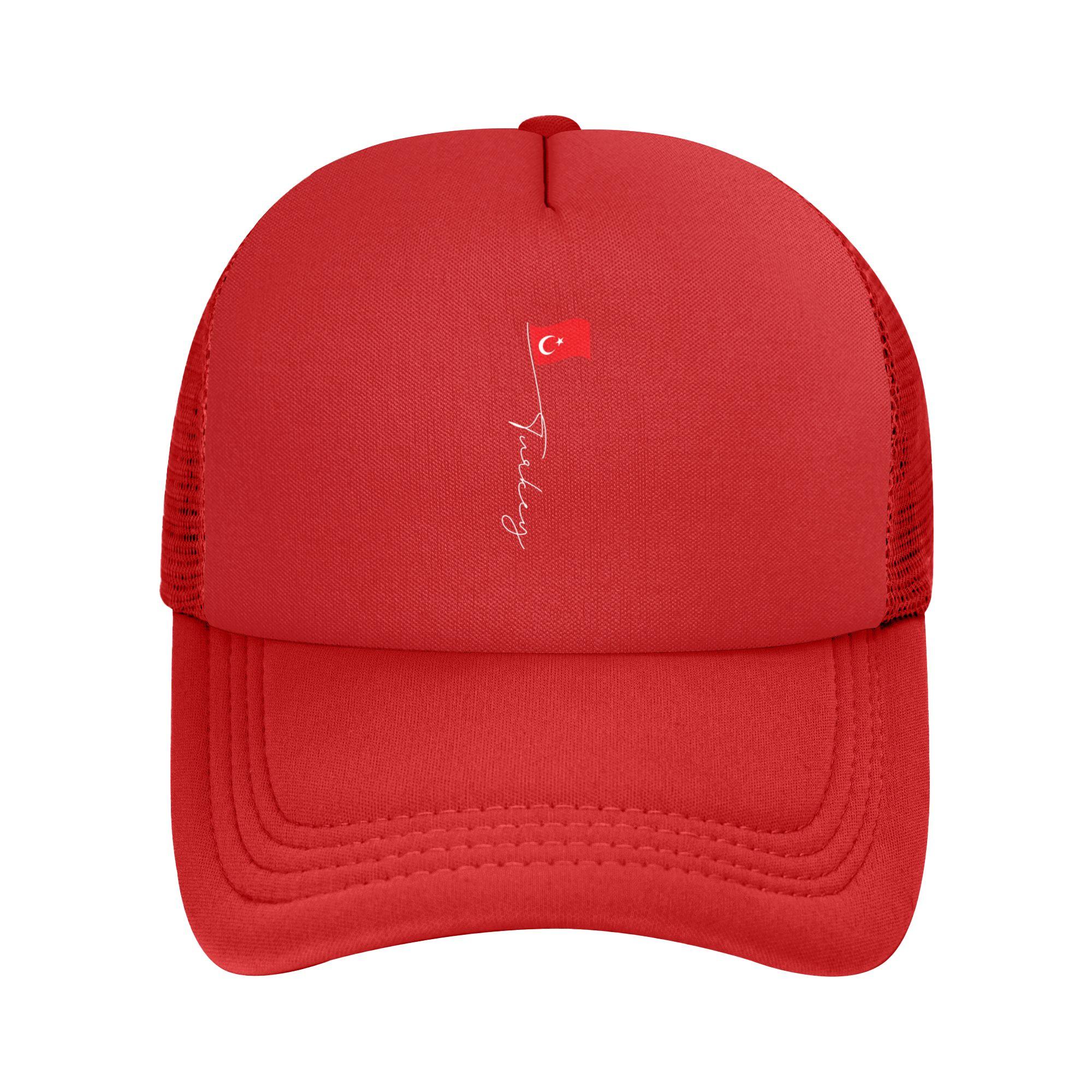 Turkish Flag Turkey Proud  Casquette  Women Unisex Outdoor Hats  Adjustable Snapback Cap Casual Baseball Caps One Size