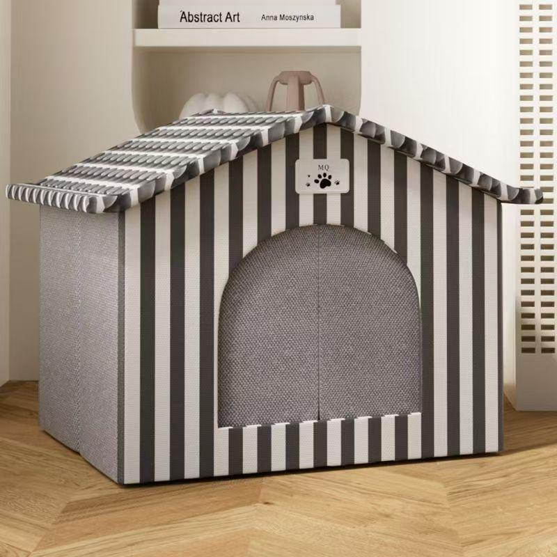 Rain-proof Stray Cat House Outdoor Feral Cat Houses Enclosed Pet Tent To Prevent Heatstroke Pet House Cool in Summer for Outsid