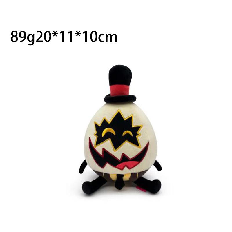 Helluva Boss Stolas Plüschtiere Böser Boss Hazbin Egg Boiz Kuscheltiere Anime Stolas Plüschpuppen Spielzeug Feiertags-Weihnachtsgeschenke black