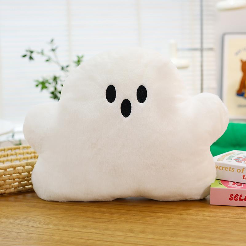 

Cloud Ghost Pillow Plush Toy White Ghost Doll Children s Birthday Gift Exchange 13Cm 0.02kg [Pendant]