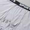3 PCS Men's Cotton Seamless Boxer Solid Color Sport Underwear Soft Comfortable Shorts Underwear