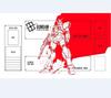 Pink Purple Glitter Unicorn Gundam Gundam Card Game Playmat Nonslip Waterproof Desk Mat