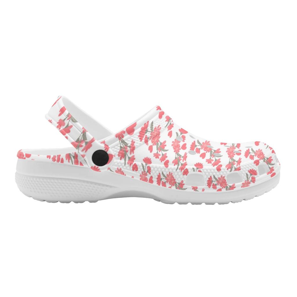Colorful Pattern EVA Clogs Adult Unisex Soft Comfortable Slip On Casual Shoes Soft Sole Summer Sandals Lightweight Daily Wear