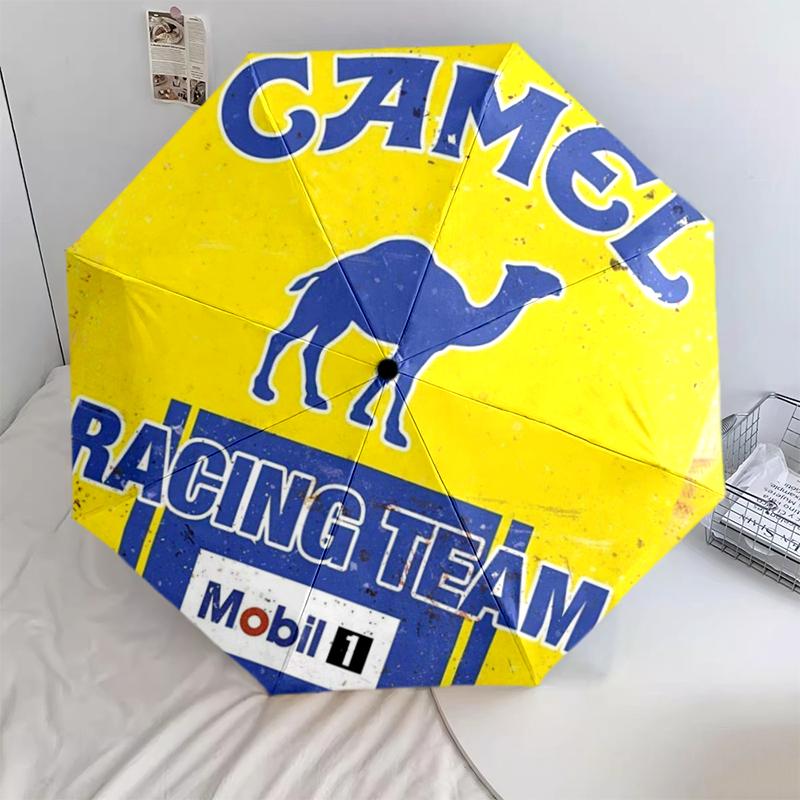 

1 шт. Автоматична складана парасолька - Мультяшний візерунок, Портативна та складана конструкція з 8 спицями, Різдвяні подарунки на День народження