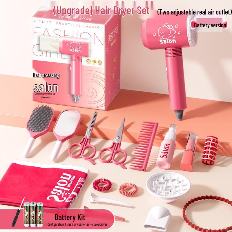 

Детский парикмахерский набор: Расческа, выпрямитель и плойка для девочек – Идеальный подарок на день рождения