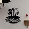 Modern Metal Wall Art Kitchen Decor Indoor Outdoor Living Room Bathroom