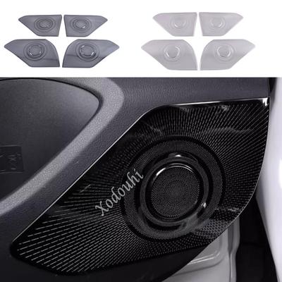 Per Toyota Venza/Harrier 2024 Acciaio Styling Porta Audio Altoparlante Anello Sonoro Copertura Cornice Rivestimento Accessori Interni