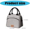 Insulated Lunch Bag Lunch Container for Office and Travel Spacious Half Round Design with Comfortable Carrying