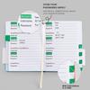 Light Weight Portable Password Collection Notebook Address Information Organiser Book for Travel and Daily Use