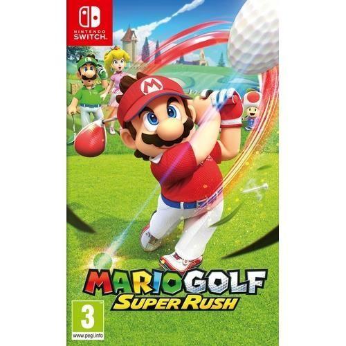 Jeu vidéo - nintendo - mario golf: super rush - édition basique - nintendo switch - multijoueur